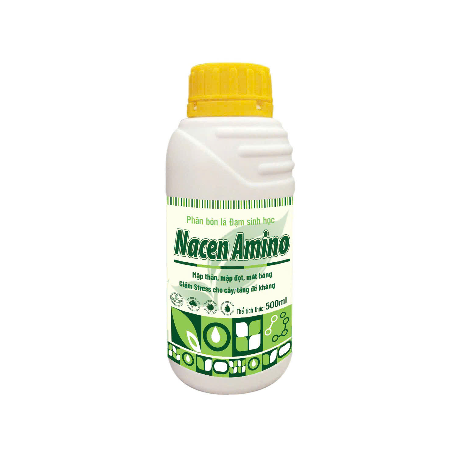 Nacen Amino Gel_500ml_Mập thân, mập bông, lớn trái, giải nhiệt, chống sốc